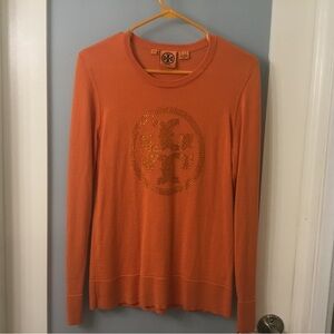 Tory Burch Orange Sweater